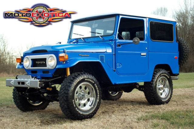 1976 Voodoo Blue Toyota Land Cruiser
