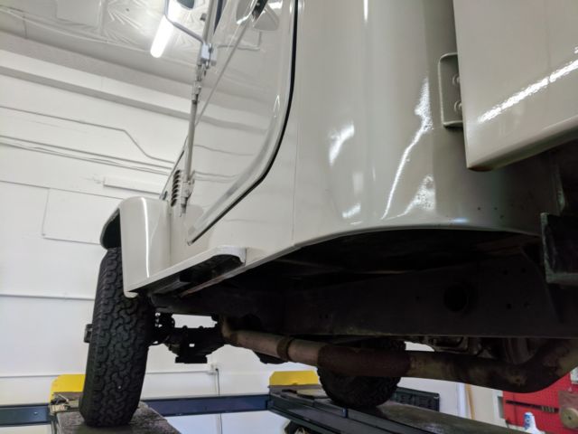 1976 Tan Toyota Land Cruiser Standard Cab Pickup