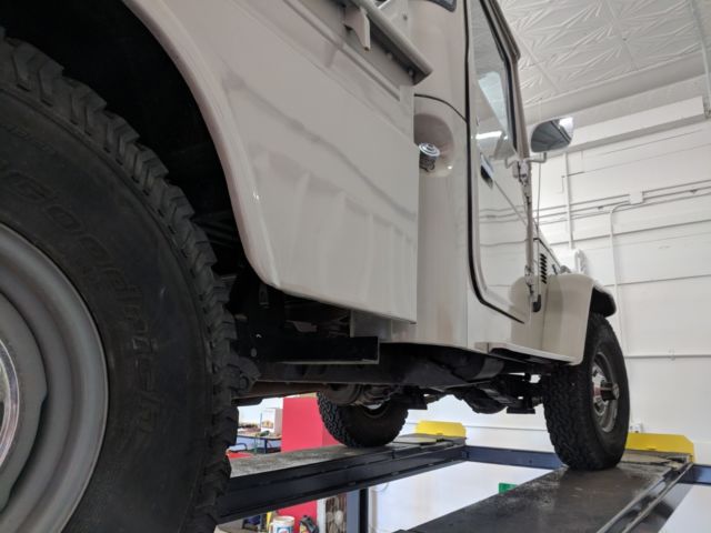 1976 Tan Toyota Land Cruiser Standard Cab Pickup