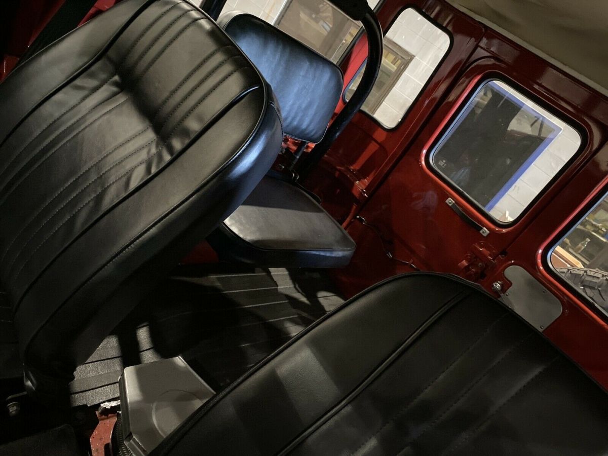 1976 Red Toyota Land Cruiser SUV