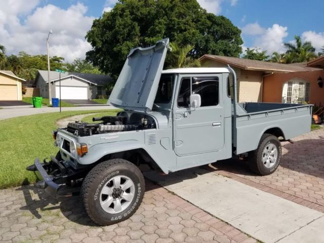 1976 Gray Toyota Land Cruiser Standard Cab Pickup