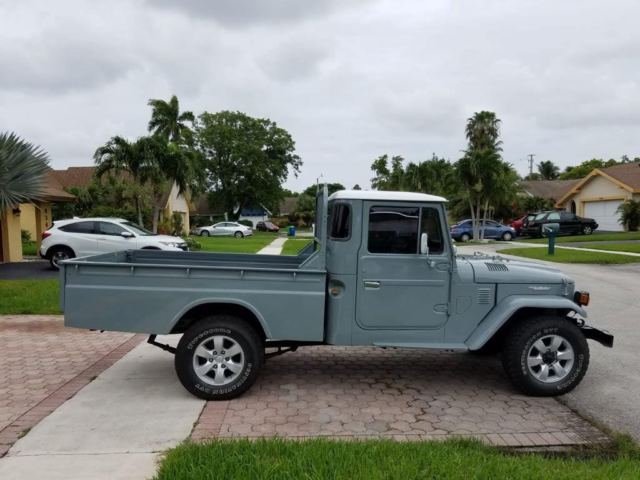 1976 Gray Toyota Land Cruiser Standard Cab Pickup