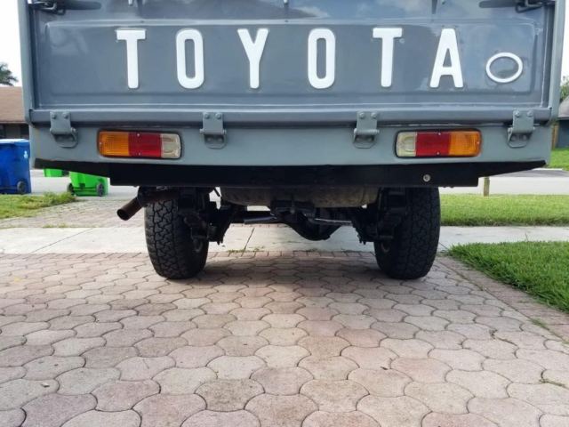 1976 Gray Toyota Land Cruiser Standard Cab Pickup