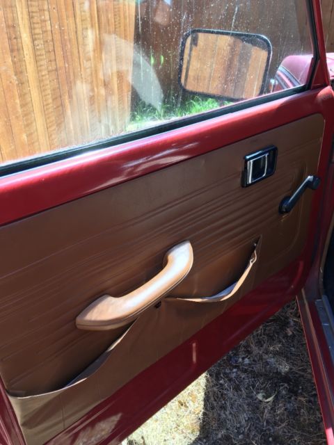 1976 Red and Black Toyota Other Standard Cab Pickup