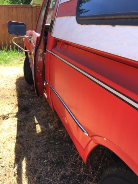 1976 Red and Black Toyota Other Standard Cab Pickup