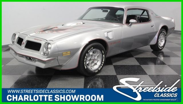 1976 Silver Pontiac Firebird