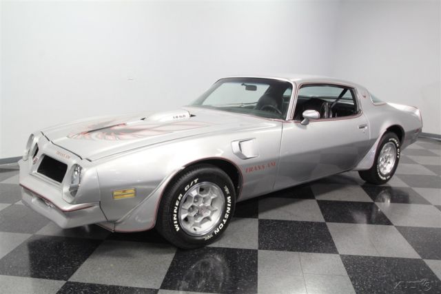 1976 Silver Pontiac Firebird