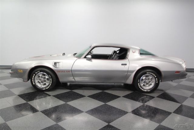 1976 Silver Pontiac Firebird