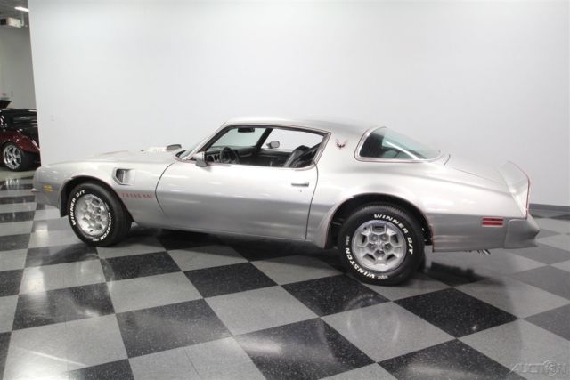1976 Silver Pontiac Firebird