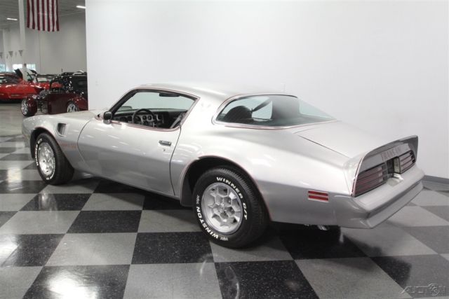 1976 Silver Pontiac Firebird