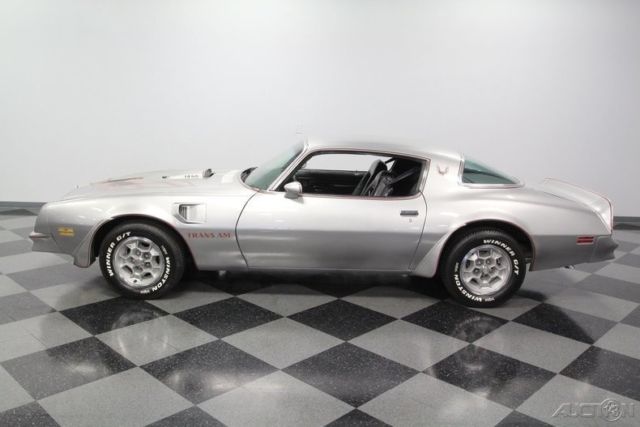 1976 Silver Pontiac Firebird