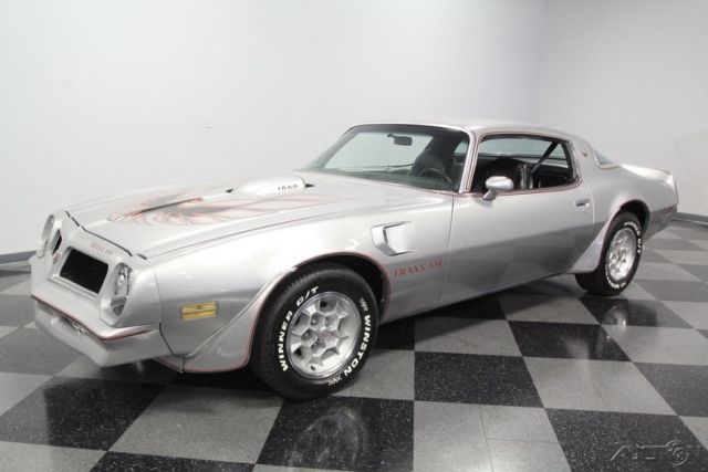 1976 Silver Pontiac Firebird