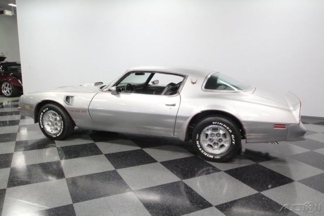 1976 Silver Pontiac Firebird