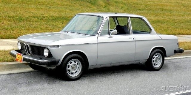 1976 Silver BMW 2002 Sedan
