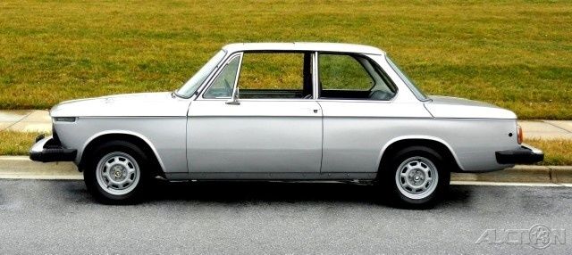1976 Silver BMW 2002 Sedan