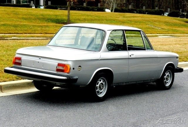 1976 Silver BMW 2002 Sedan