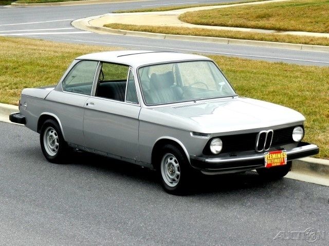1976 Silver BMW 2002 Sedan