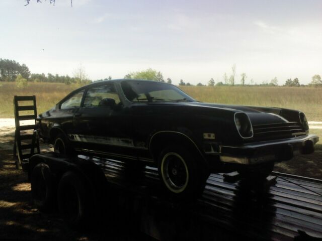 1976 Black Chevrolet Vega Hatchback