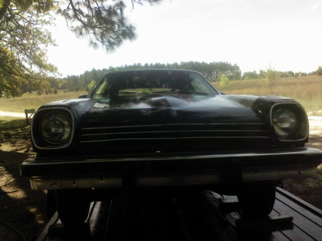 1976 Black Chevrolet Vega Hatchback