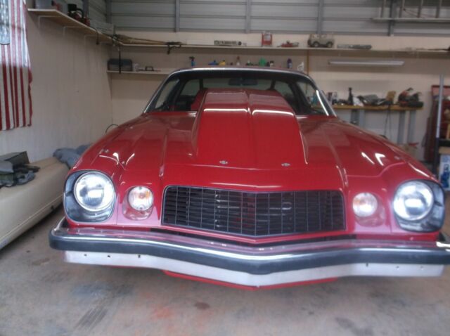 1976 porche red Chevrolet Camaro Coupe