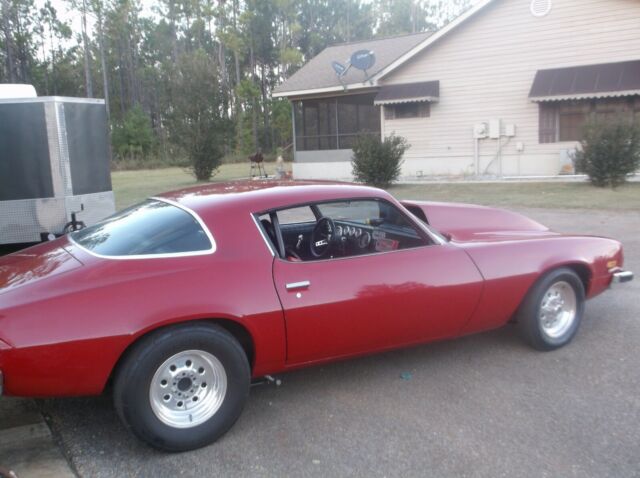 1976 porche red Chevrolet Camaro Coupe