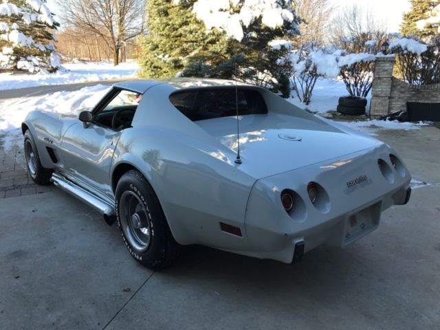 1976 Gray Chevrolet Corvette Coupe