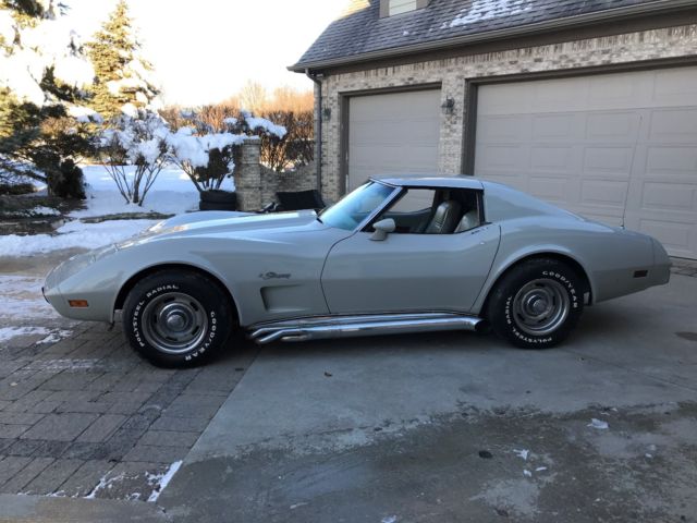 1976 Gray Chevrolet Corvette Coupe