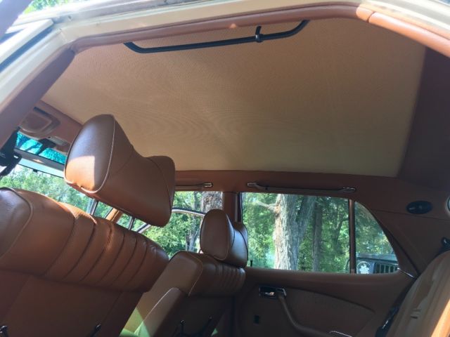 1977 Light Ivory Mercedes-Benz 200-Series Sedan