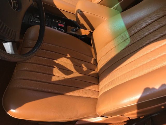 1977 Light Ivory Mercedes-Benz 200-Series Sedan