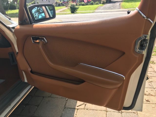 1977 Light Ivory Mercedes-Benz 200-Series Sedan