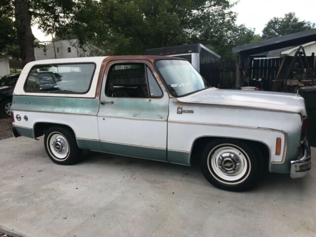 1977 Green Chevrolet Blazer