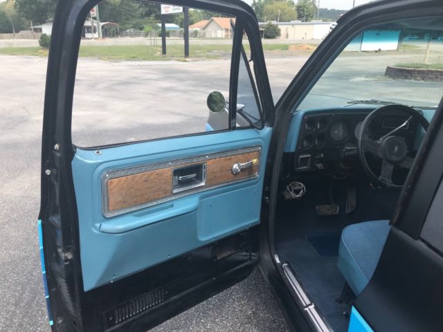 1977 Black Chevrolet Blazer SUV