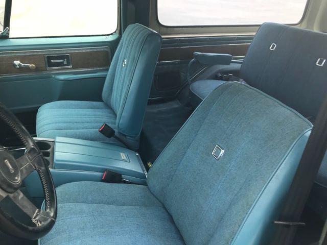 1977 Black Chevrolet Blazer SUV