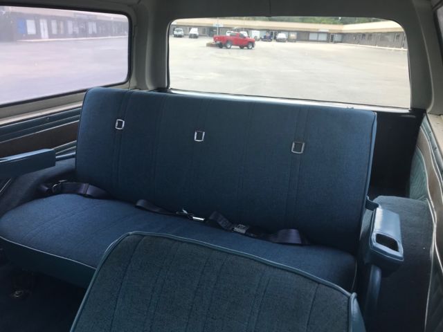 1977 Black Chevrolet Blazer SUV