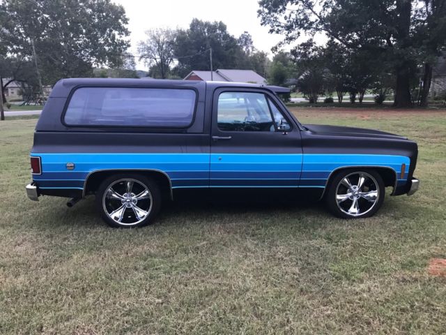 1977 Black Chevrolet Blazer SUV
