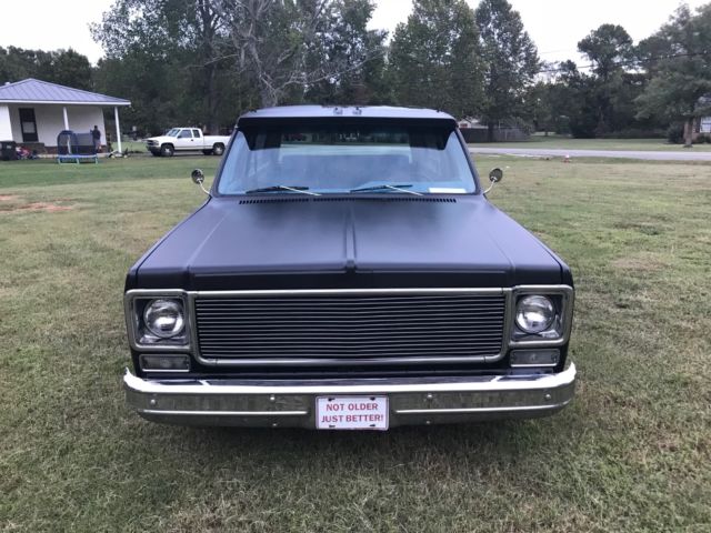 1977 Black Chevrolet Blazer SUV