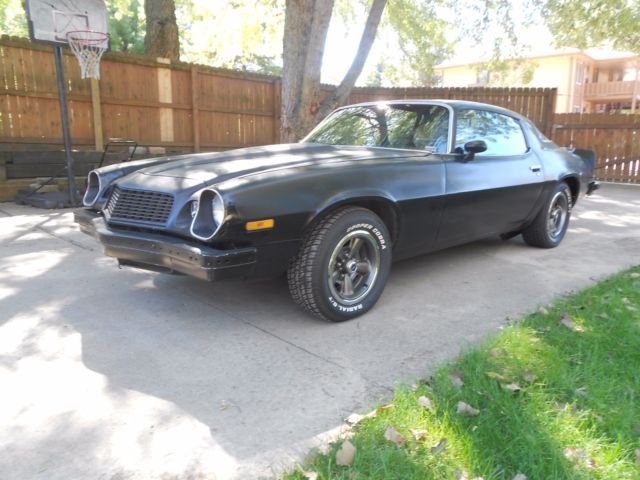 1977 Black Chevrolet Camaro Coupe