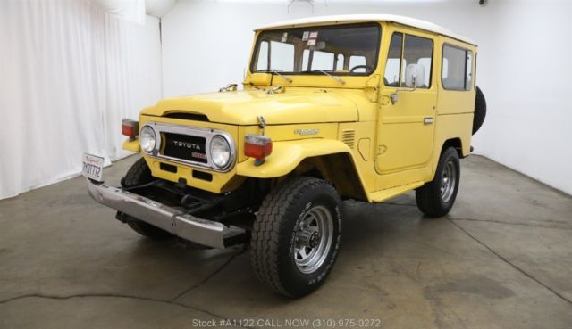 1977 Yellow Toyota Land Cruiser