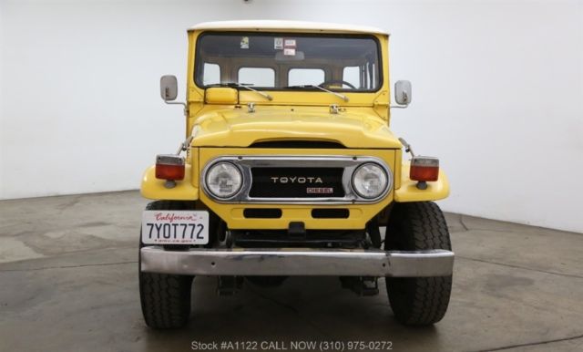 1977 Yellow Toyota Land Cruiser