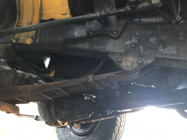 1977 Yellow Toyota Land Cruiser SUV