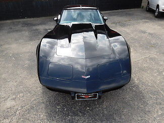 1977 Black Chevrolet Corvette Coupe