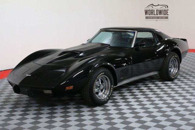 1977 Black Chevrolet Corvette
