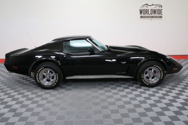 1977 Black Chevrolet Corvette