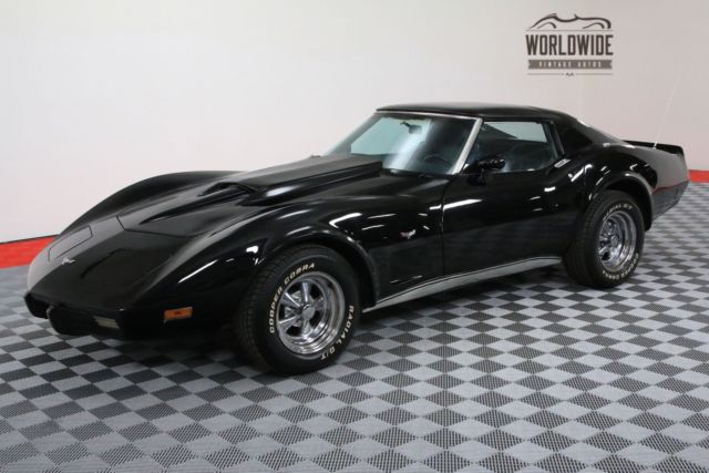 1977 Black Chevrolet Corvette