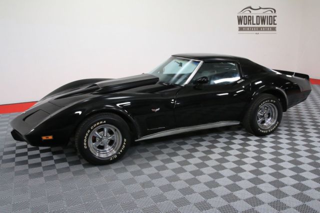 1977 Black Chevrolet Corvette