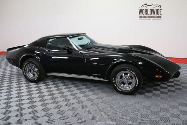 1977 Black Chevrolet Corvette