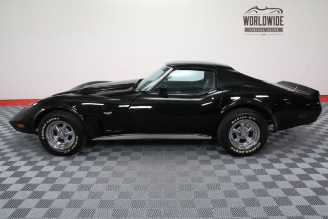 1977 Black Chevrolet Corvette