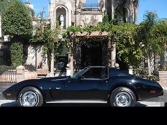 1977 Black Chevrolet Corvette Coupe