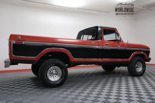 1977 Black Ford F-150