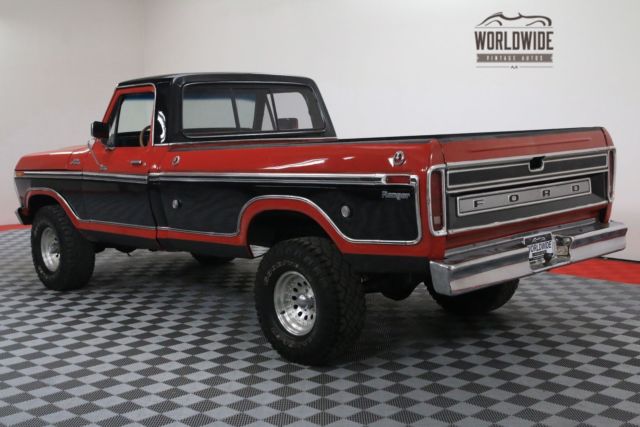 1977 Black Ford F-150